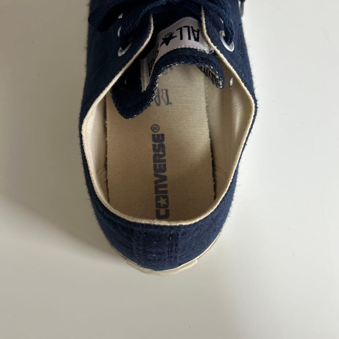 【希少】converse all star ネイビー　スエード — image 5