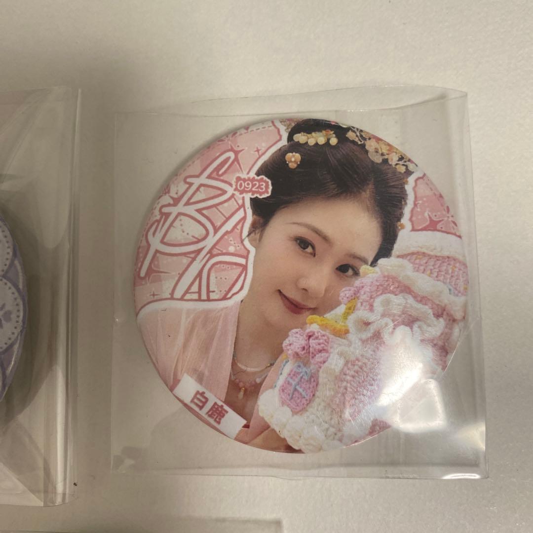 白鹿　バイルー　缶バッジ　3個セット　C — image 3