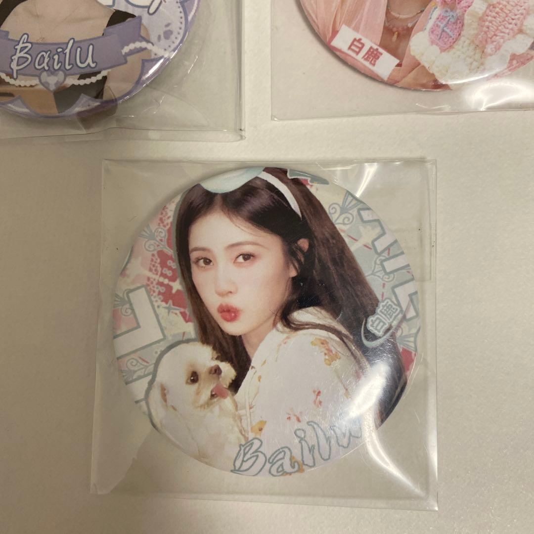 白鹿　バイルー　缶バッジ　3個セット　C — image 4