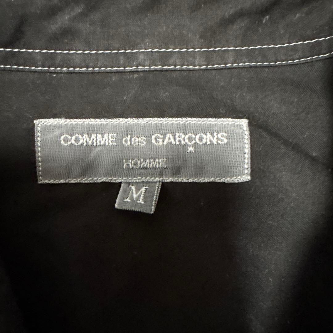COMME des GARCONS HOMME 長袖シャツ ブラック M — image 2
