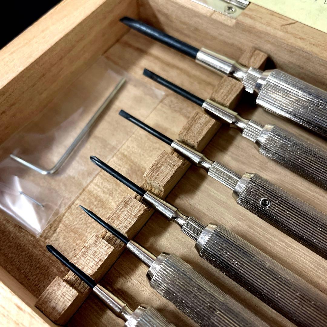 カメラ　ドライバーセット　木箱入り — image 3