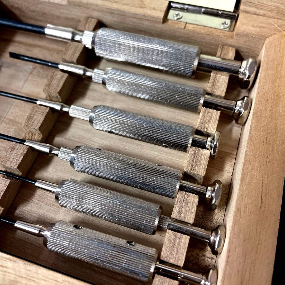 カメラ　ドライバーセット　木箱入り — image 4