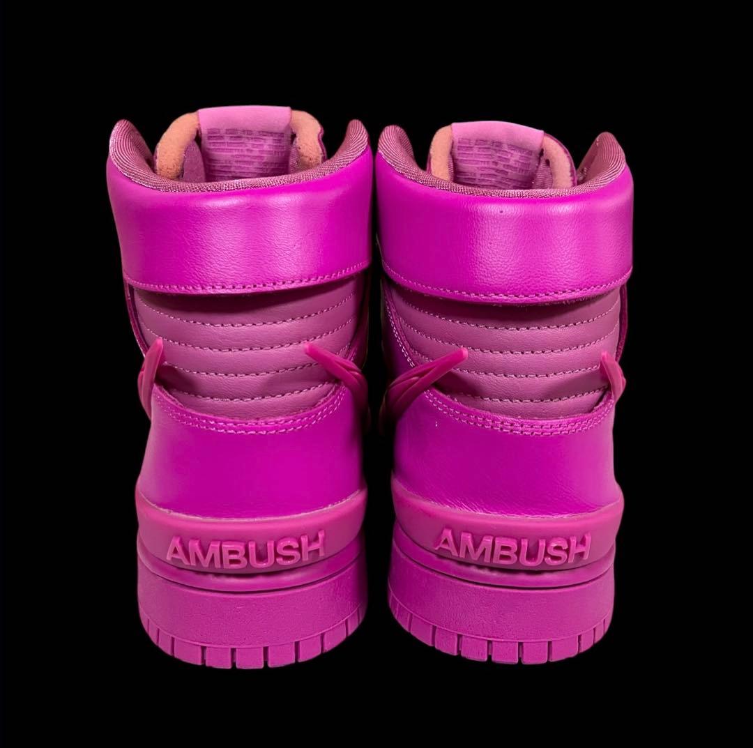 【未使用級】AMBUSH × NIKE DUNK HIGH ダンク ハイ ピンク — image 4