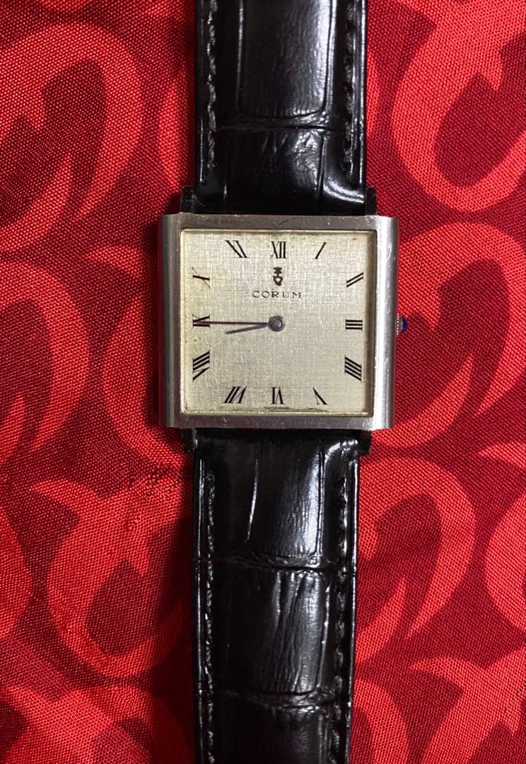 CORUM レクタンギュラー 腕時計 ヴィンテージ　 手巻き — image 2