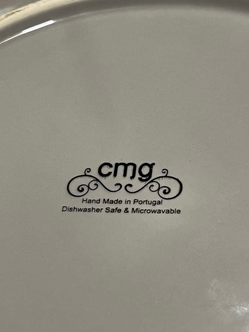 cmg ポルトガル製 大皿プレート 2枚セット — image 2