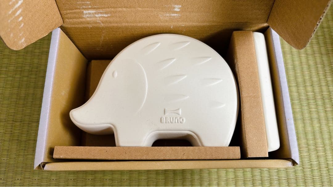 【新品　未使用】BRUNO 加湿器　ハリネズミ　自然気化式　卓上加湿器 — image 5
