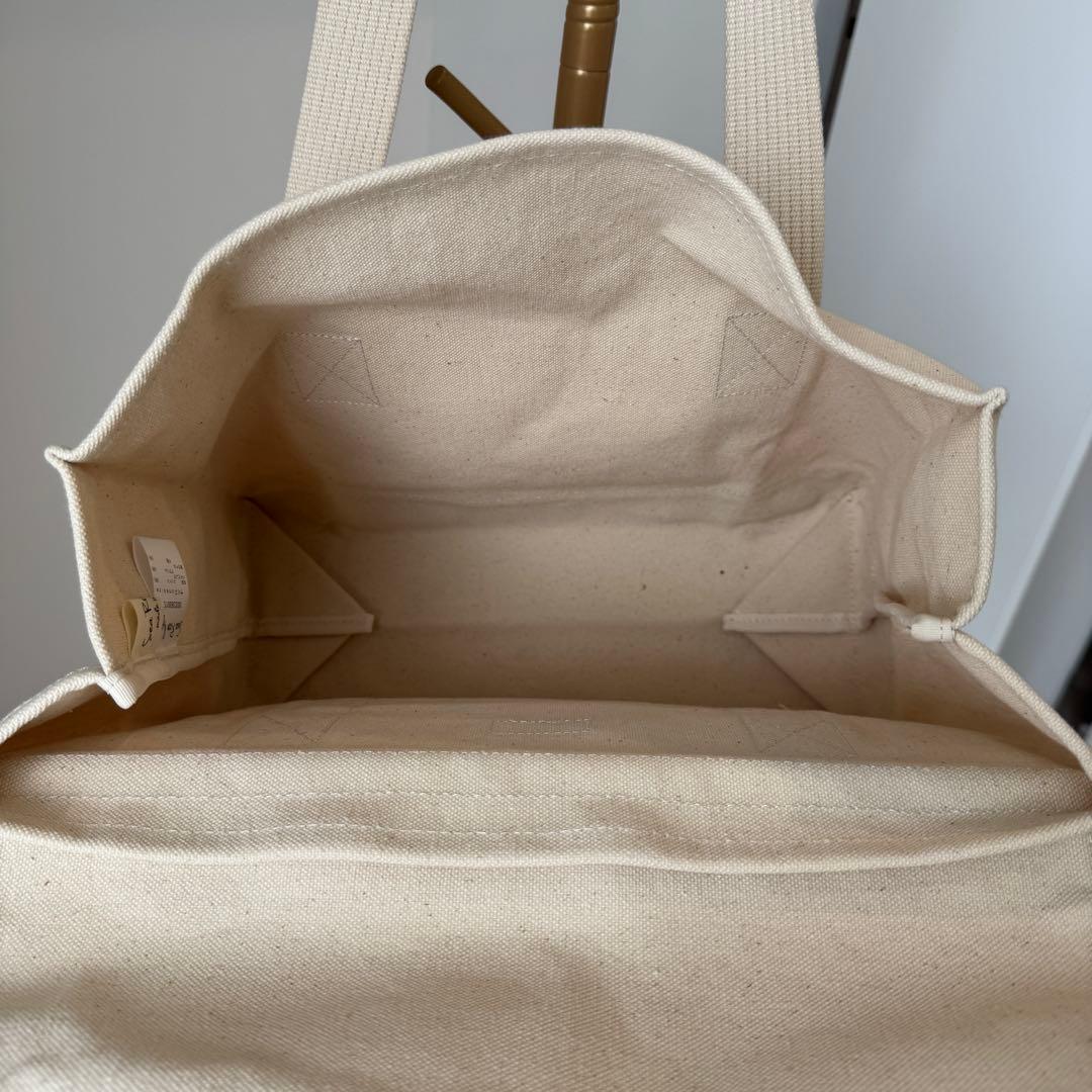 ♡searoomlynn♡大容量キャンバス トートバッグ アイボリー — image 4
