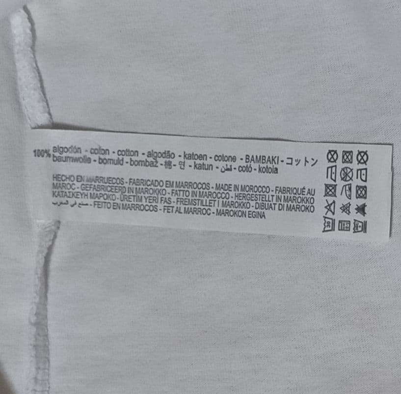 「美品」ZARA テキストTシャツ半袖 — image 5