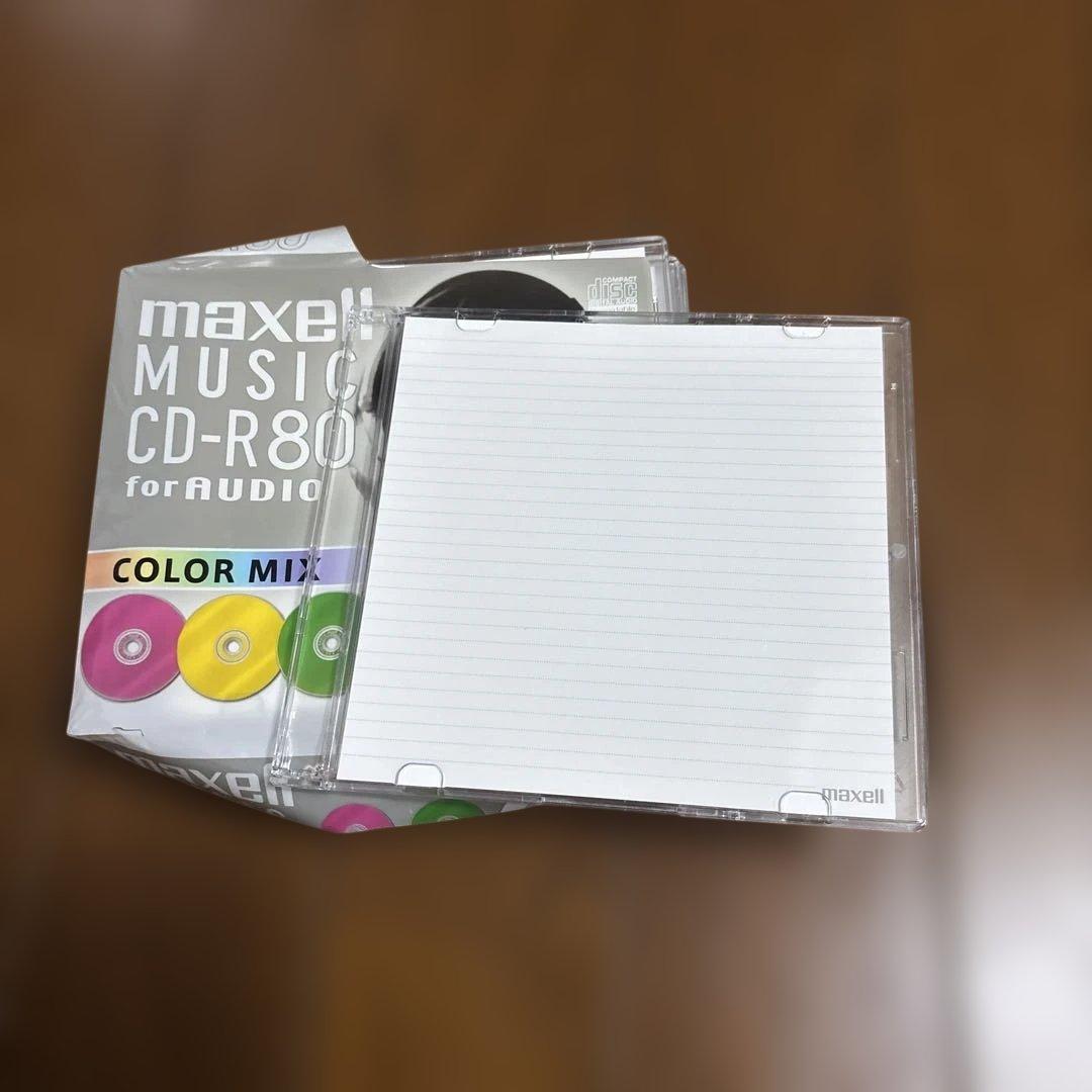日立マクセル株式会社 maxell 音楽用CD-R80分 カラーミックス8枚 — image 3
