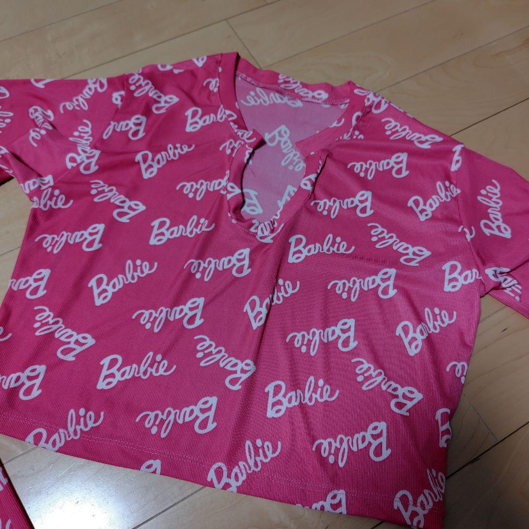 【美品】Barbie 半袖シャツ　スカート　2点セット　フリーサイズ — image 4