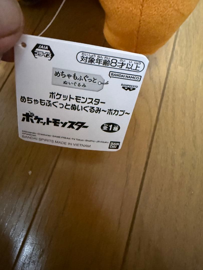 ポケットモンスター めちゃもふぐっとぬいぐるみ ポカブ — image 3