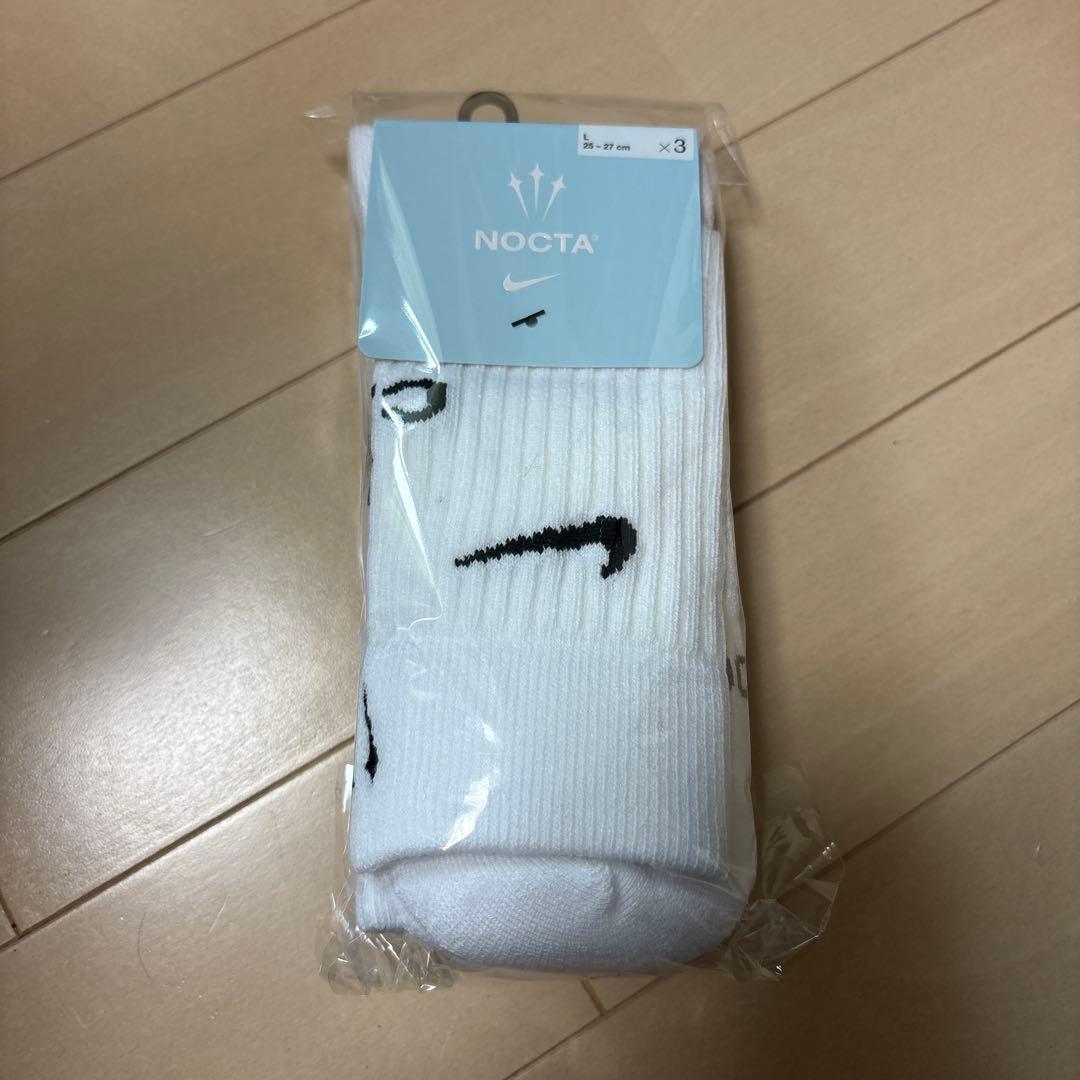 NIKE NOCTA クルーソックス 一足セット バラ売り　ホワイト — image 4