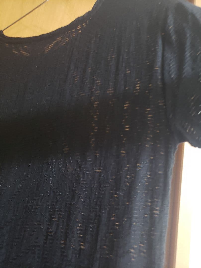 【ZARA】黒切替半袖ワンピース — image 3