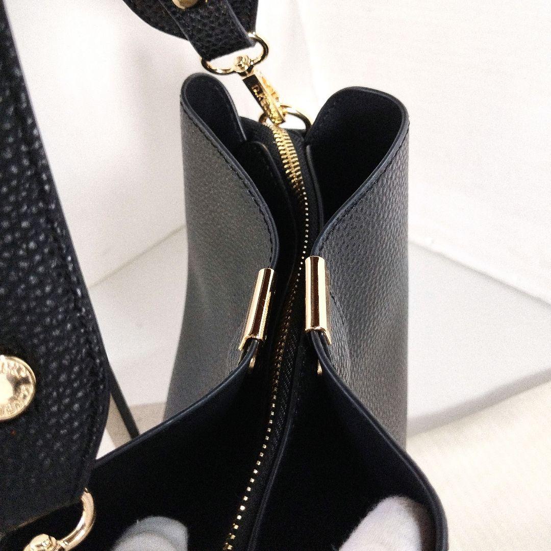 ​美品 ディーケリー ハンドバッグ 黒 D.Kelly 3分割 トートバッグ — image 5
