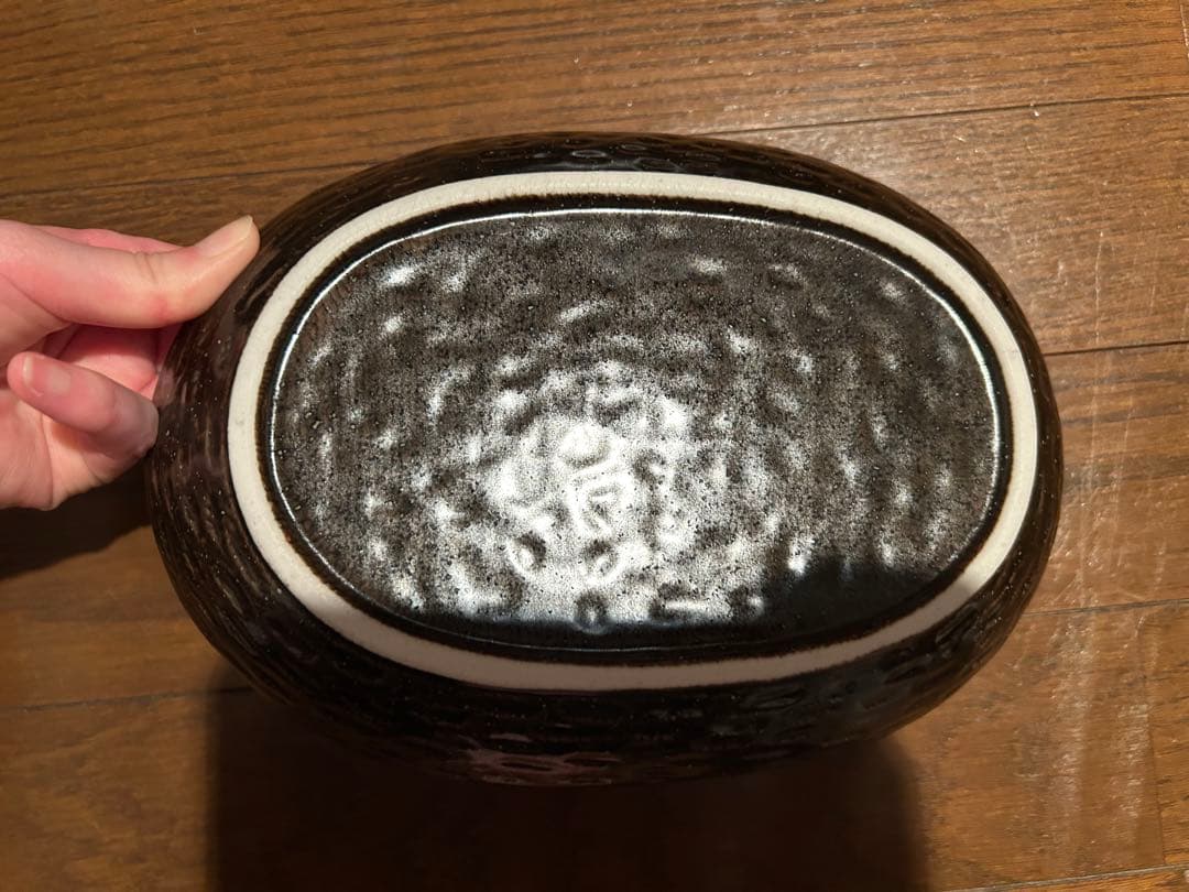 新品未使用　楕円皿 2枚セット 陶器 和食器　オーバル — image 3