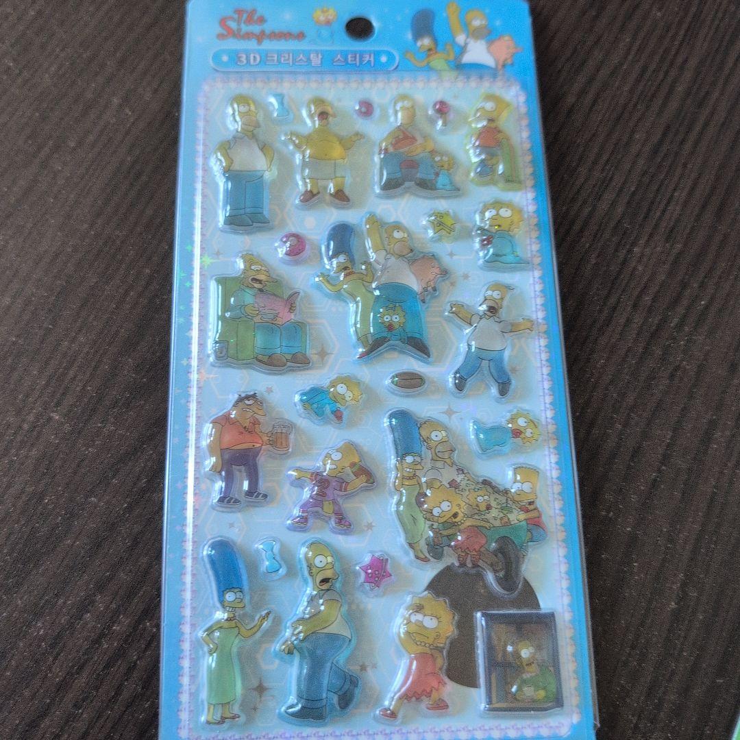 The Simpsons 3D クリスタルステッカー 2枚セット — image 2