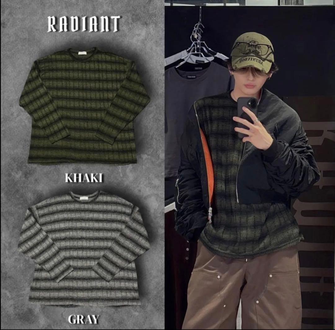 RADIANT See-through damage border knit — image 2