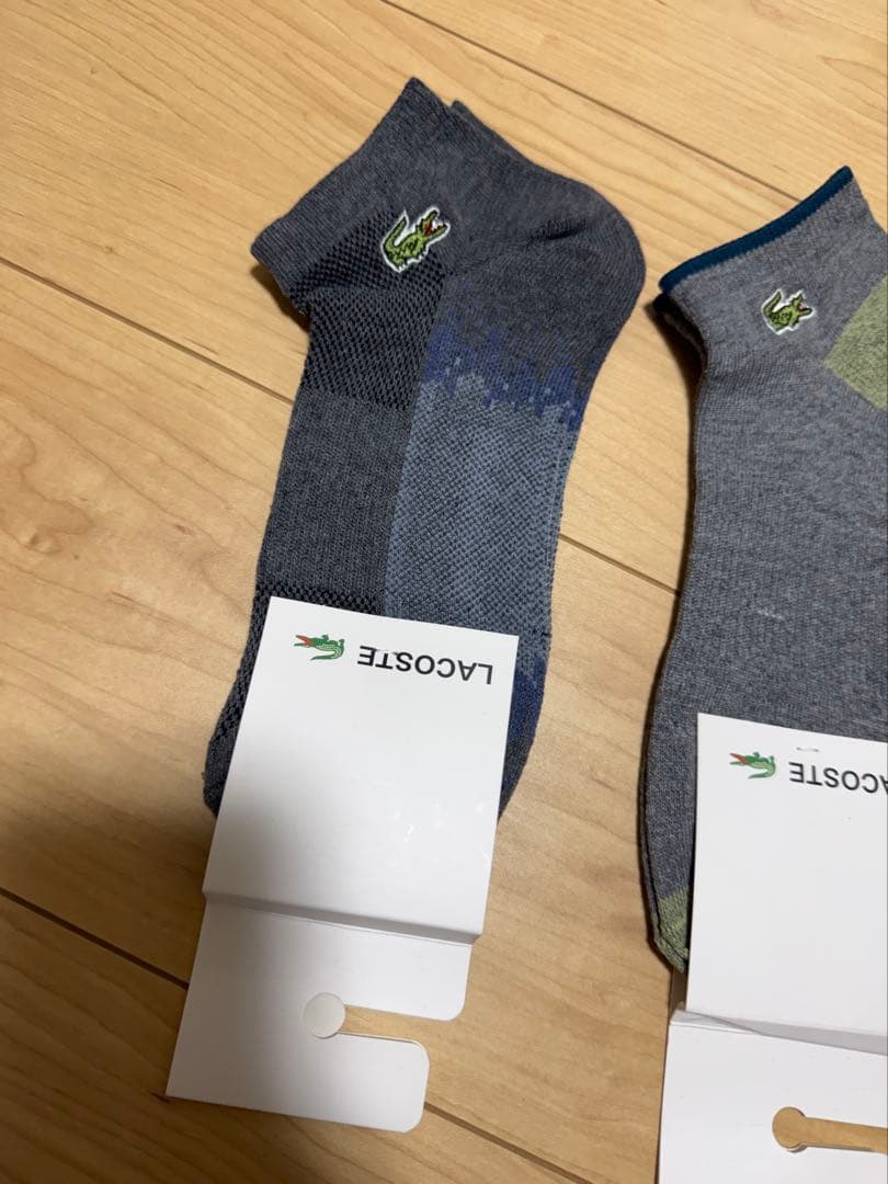 LACOSTE ラコステ アンクルソックス 4足セット 特価品 一着限リ — image 2