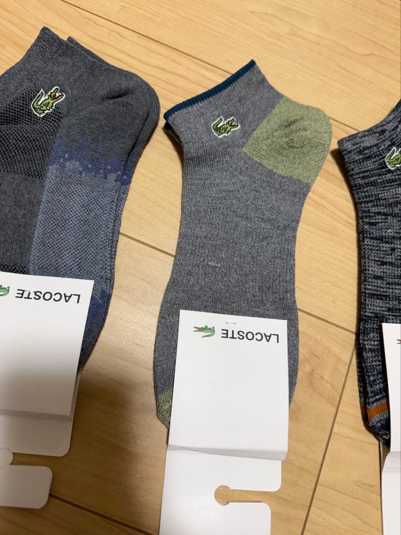 LACOSTE ラコステ アンクルソックス 4足セット 特価品 一着限リ — image 3