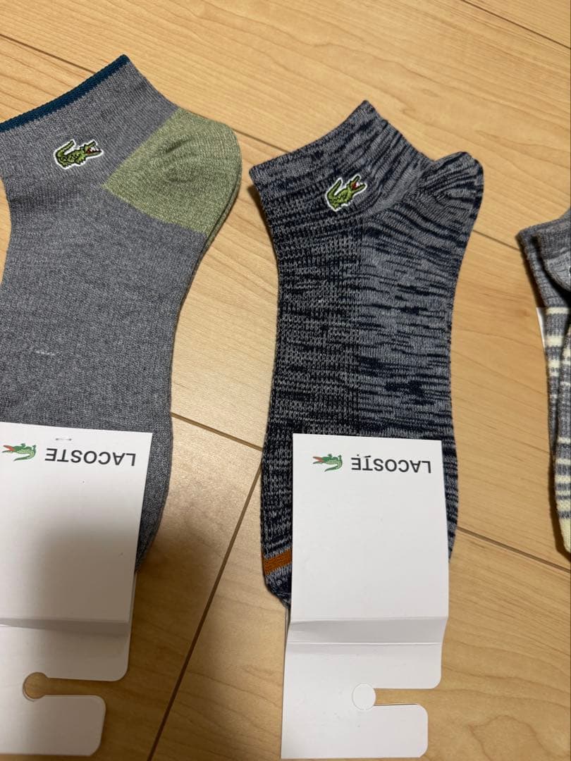 LACOSTE ラコステ アンクルソックス 4足セット 特価品 一着限リ — image 4
