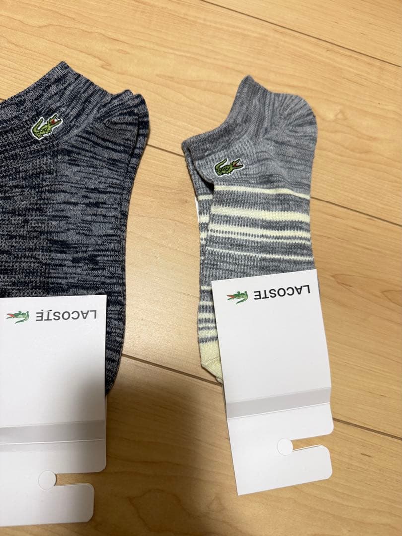 LACOSTE ラコステ アンクルソックス 4足セット 特価品 一着限リ — image 5