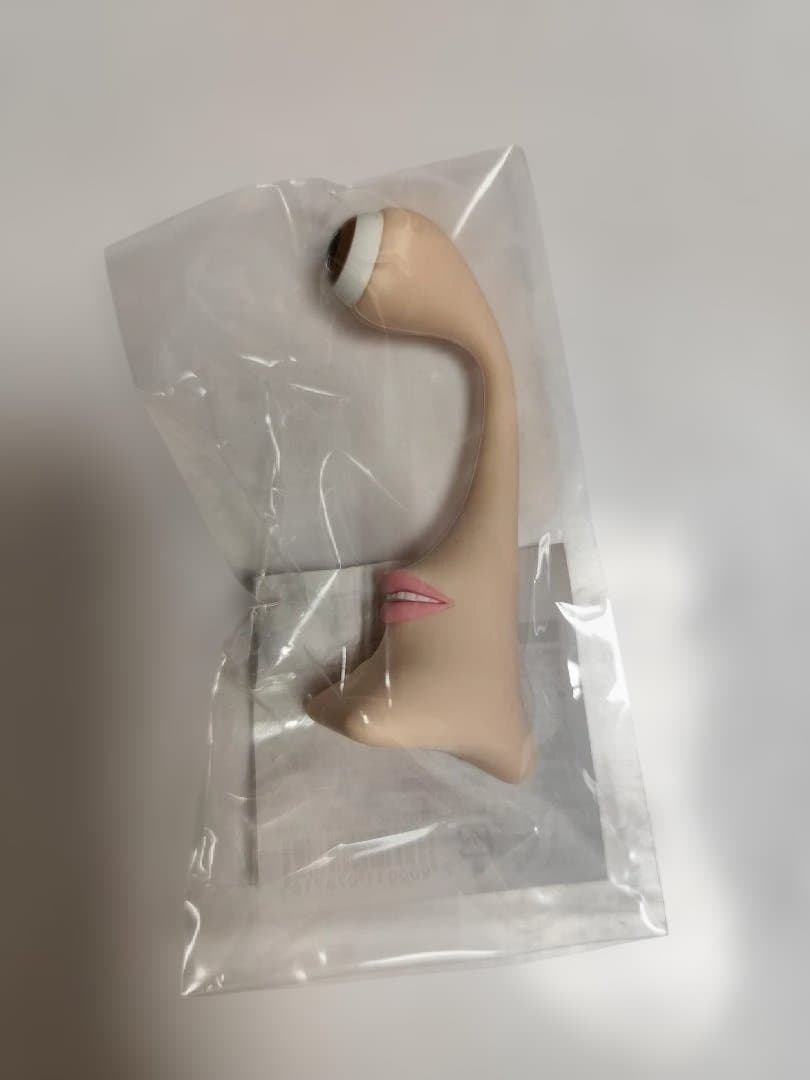 寄生獣展 入場特典　ミギー　指人形 くじE賞アクリルブロックセット — image 2