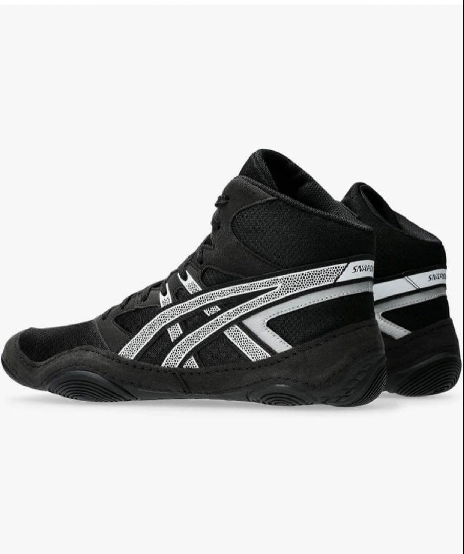 レスリングシューズASICS SNAPDOWN ブラック/ホワイト 29センチ — image 3