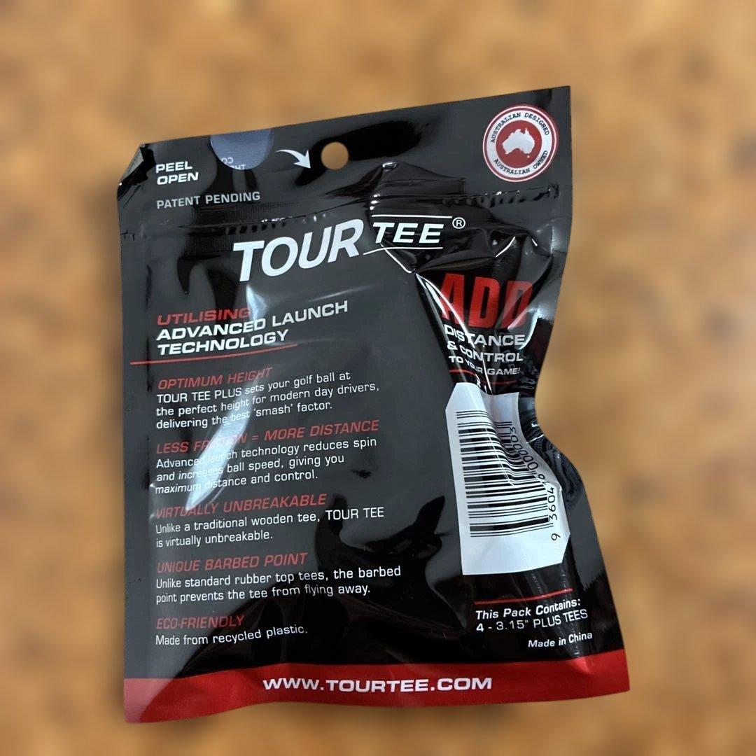 TOUR TEE PLUS ゴルフティー 4本入り✖️1袋 — image 2