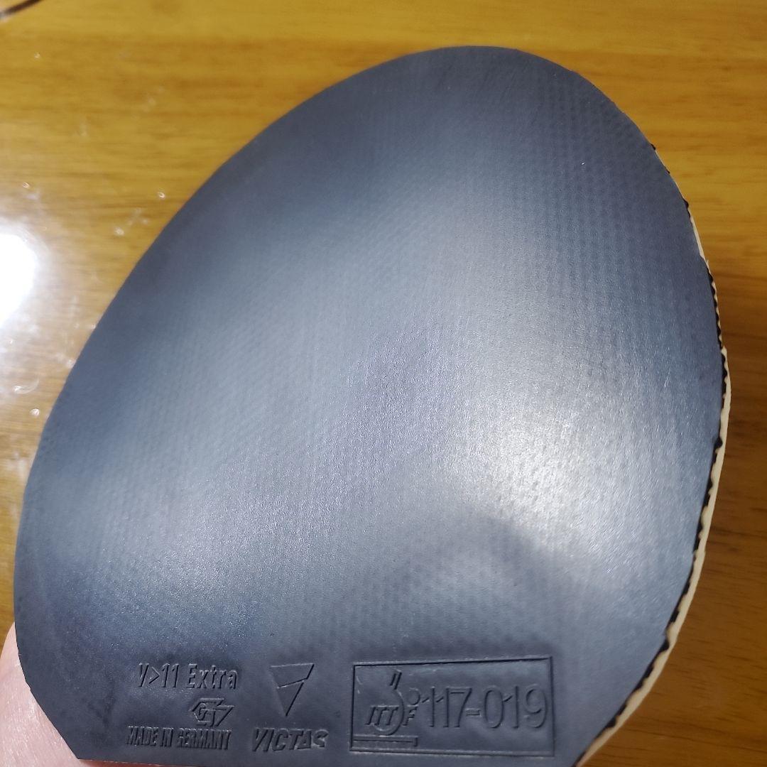 V-11 Extra 卓球ラバー 黒 　特厚 — image 3