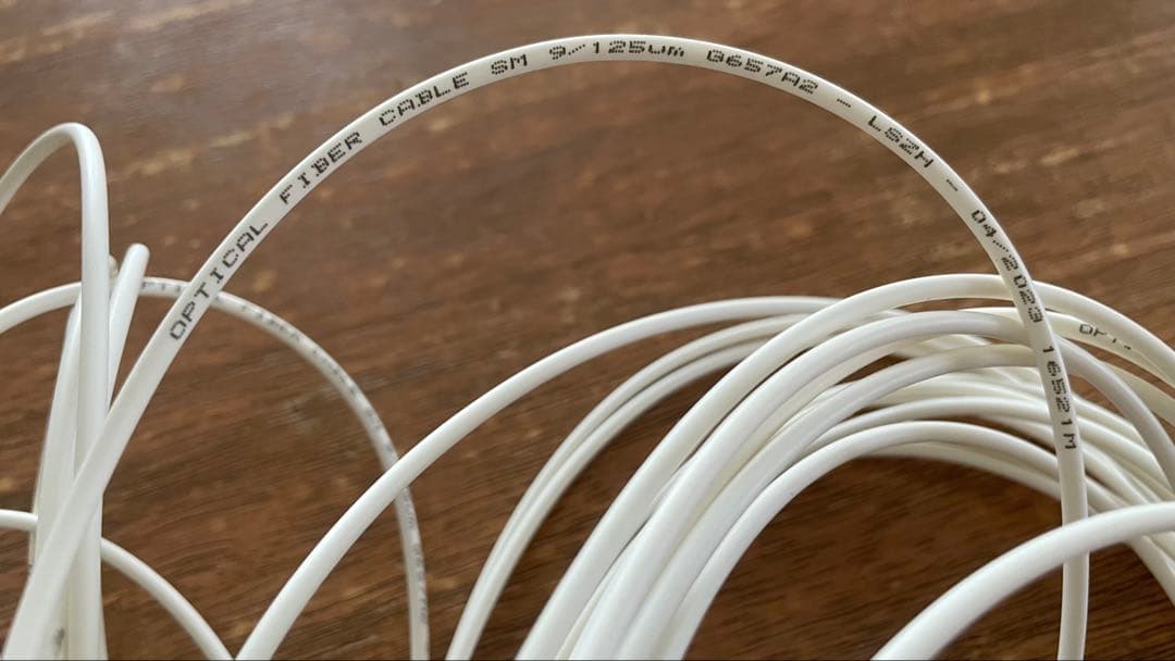 fogman光ファイバーケーブル宅内光配線コード 白10m＆中継SCコネクタ付き — image 4