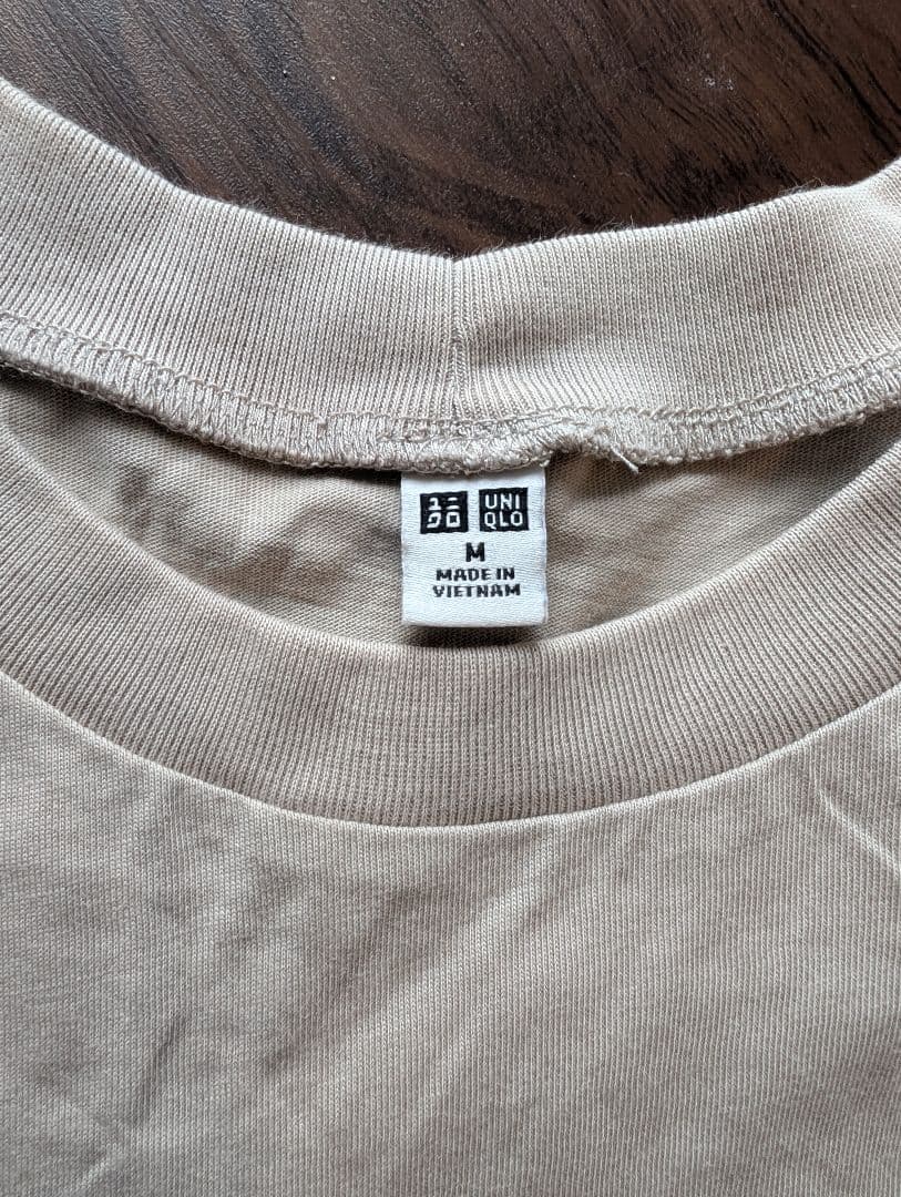 UNIQLO コットンスリットロングワンピース 半袖 — image 5