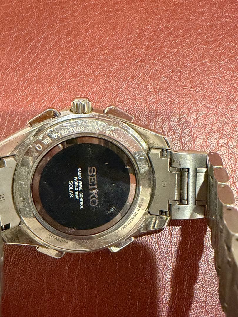 セイコー ブライツ 電波ソーラー 8B92-0AA0 チタン — image 3