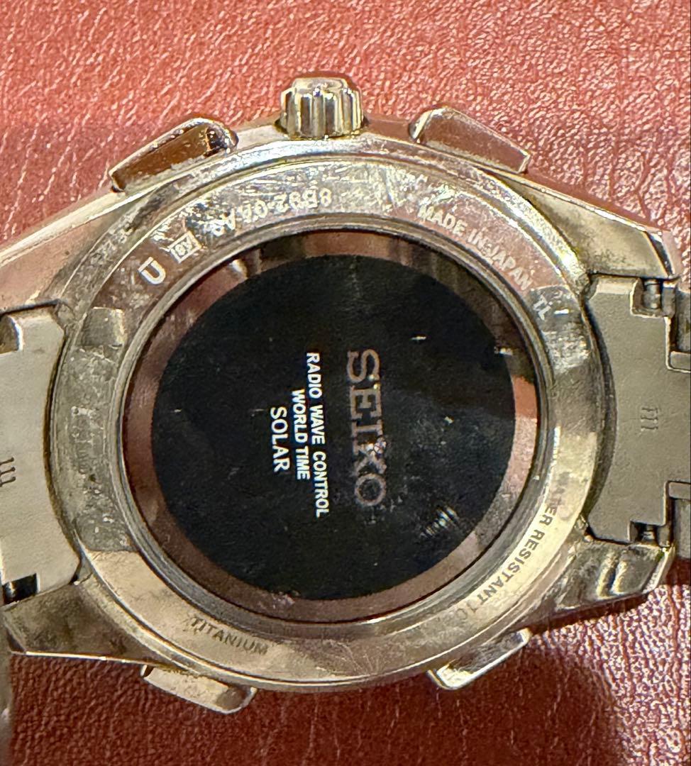 セイコー ブライツ 電波ソーラー 8B92-0AA0 チタン — image 4