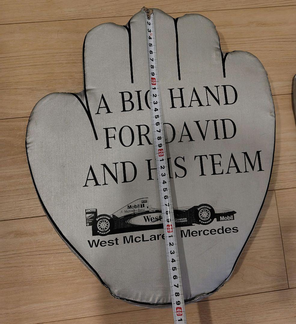West McLaren Mercedes 応援ハンド 2個セット — image 2