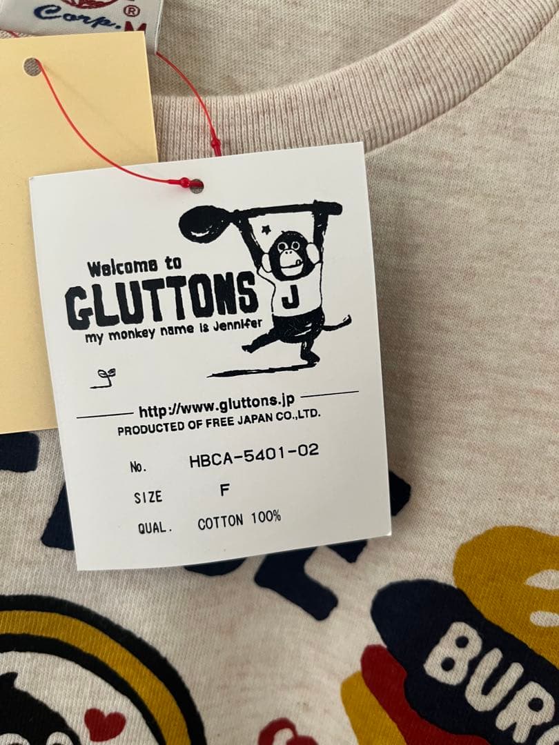 新品未使用　キナリ系Tシャツ — image 3