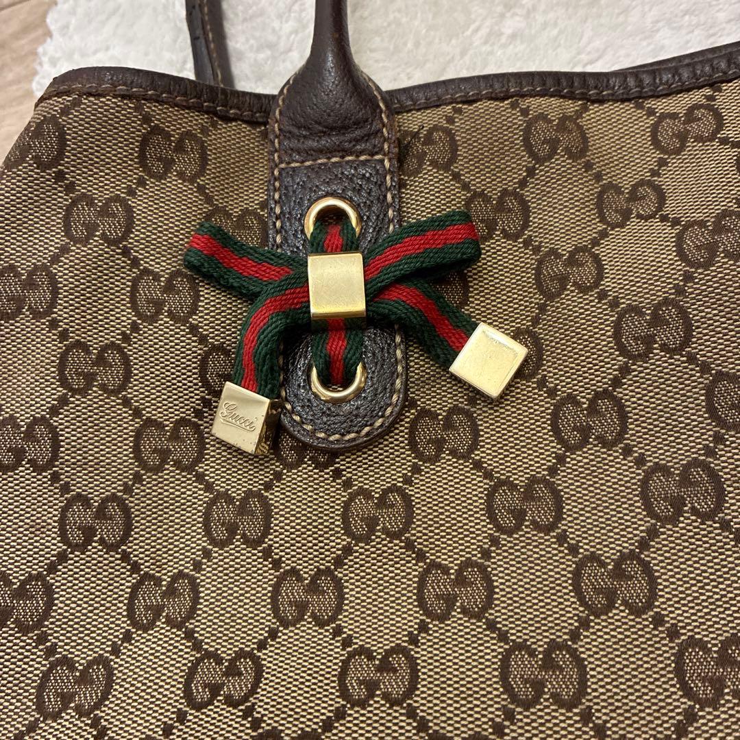 GUCCI GGキャンバス トートバッグ — image 2