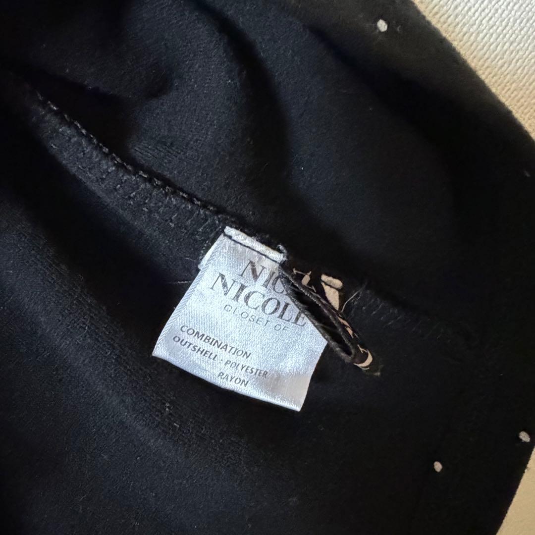 nick&nicoleドット柄 半袖Tシャツ ブラック — image 5