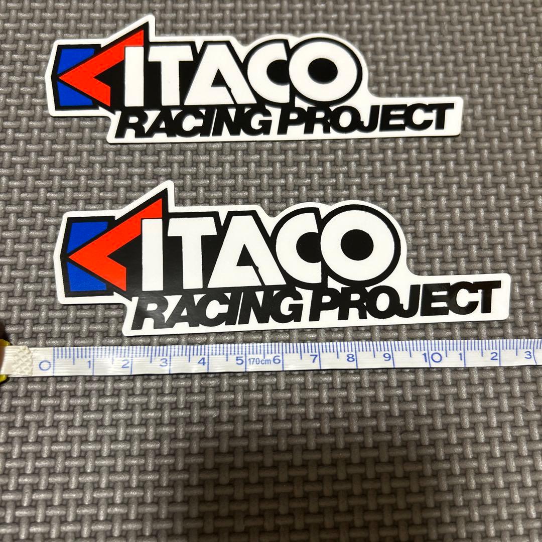 当時物　キタコレーシングプロジェクト　ステッカー　2枚セット — image 2