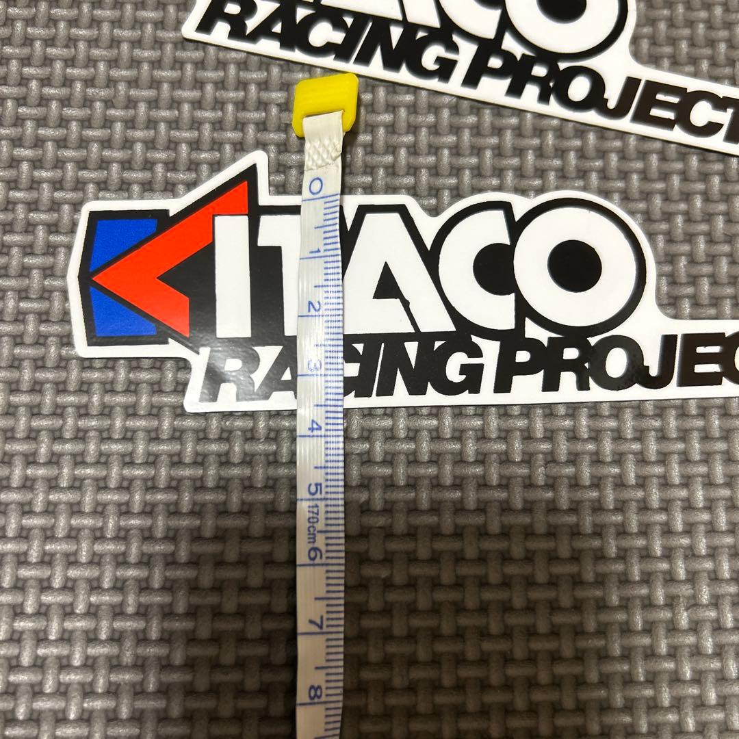当時物　キタコレーシングプロジェクト　ステッカー　2枚セット — image 3