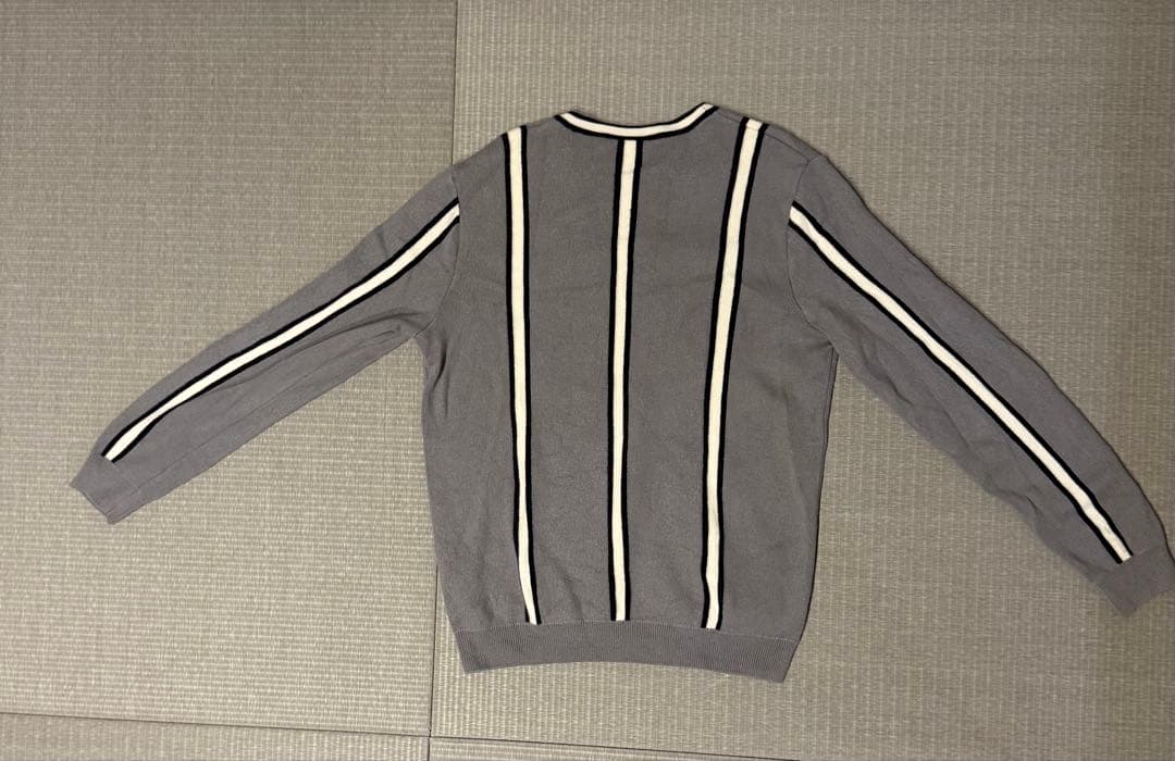 LACOSTE MADE IN FRANCE ニット セーター グレー — image 3
