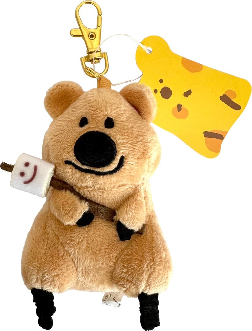 クオッカ＆ボボ ぬいぐるみ キーホルダー QUOKKA ダイノテン — image 2