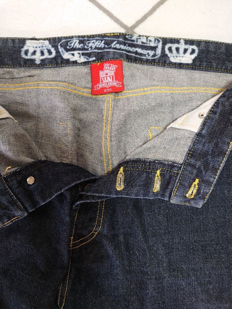 Wholenine DenimStyle デニム インディゴ 大きめサイズ — image 4