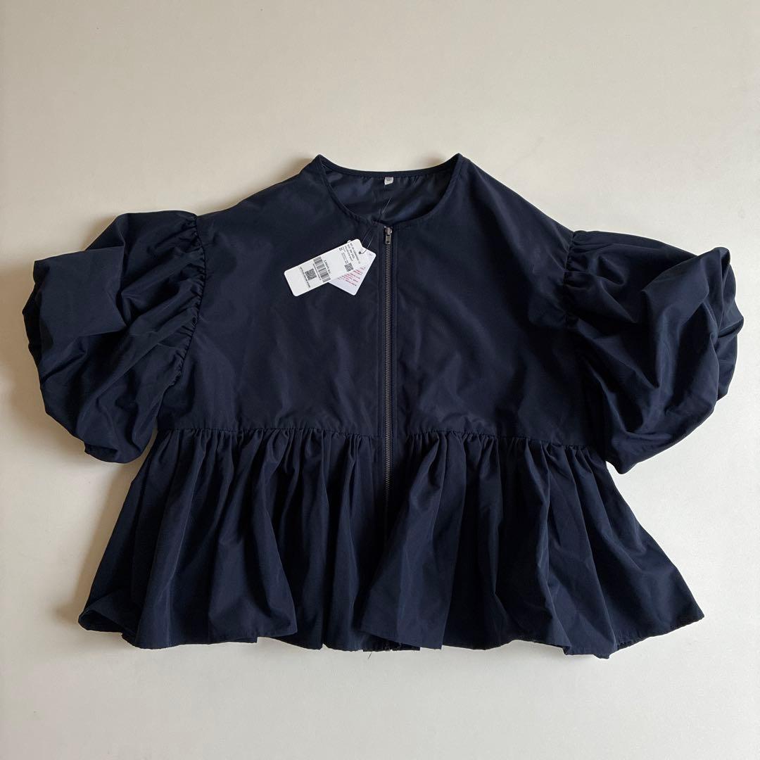 coca タグ付き新品　パリフワバルーンギャザージャケット Mサイズ — image 2
