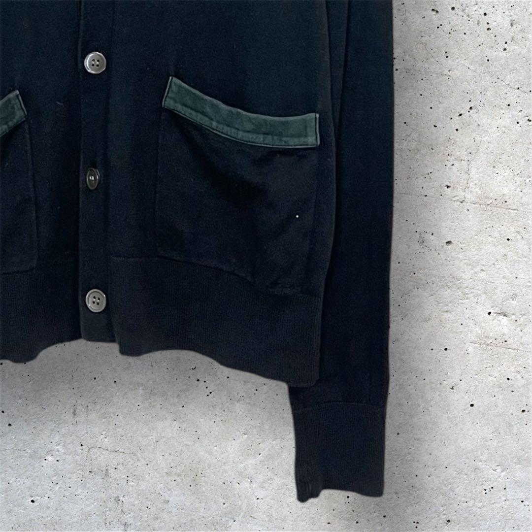 LACOSTE ワニ　ロゴ　刺繍　カーディガン　アメカジ　古着 — image 4