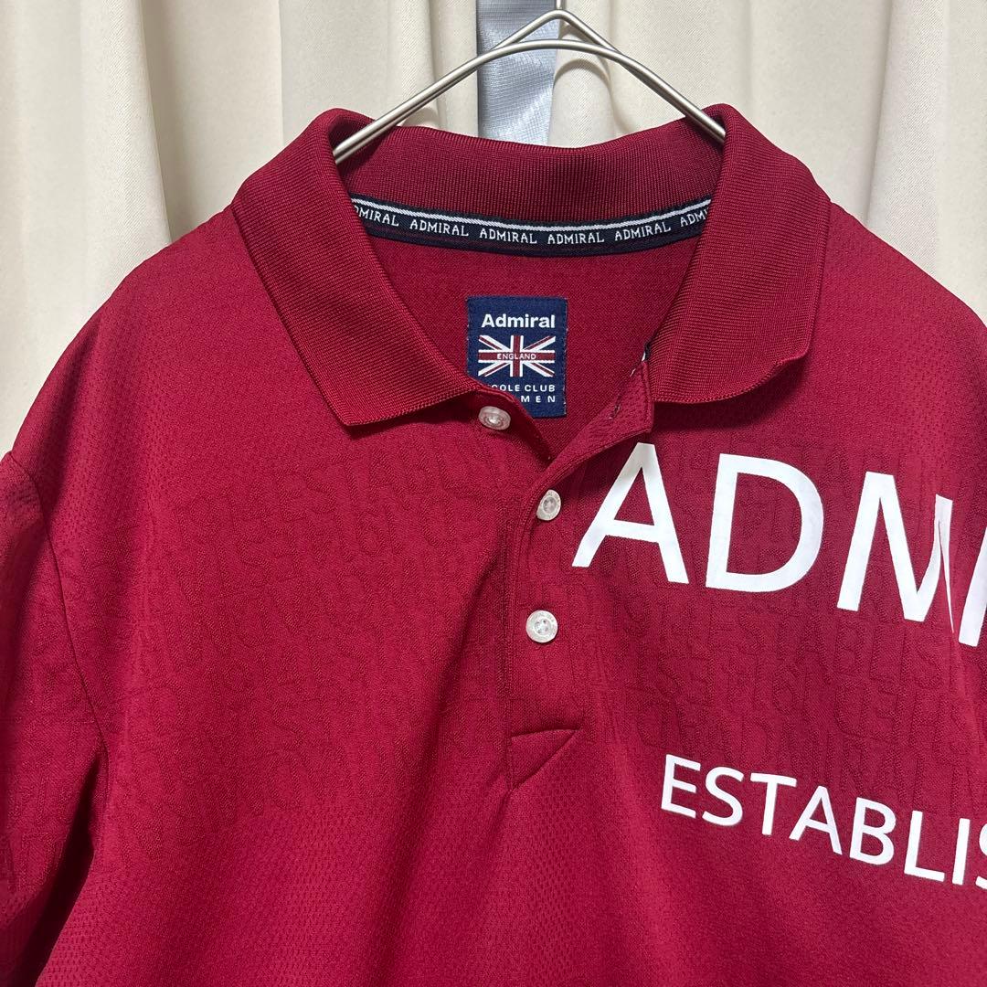 Admiral ✖️NICOLECLUBポロシャツ レッド ゴルフ — image 2