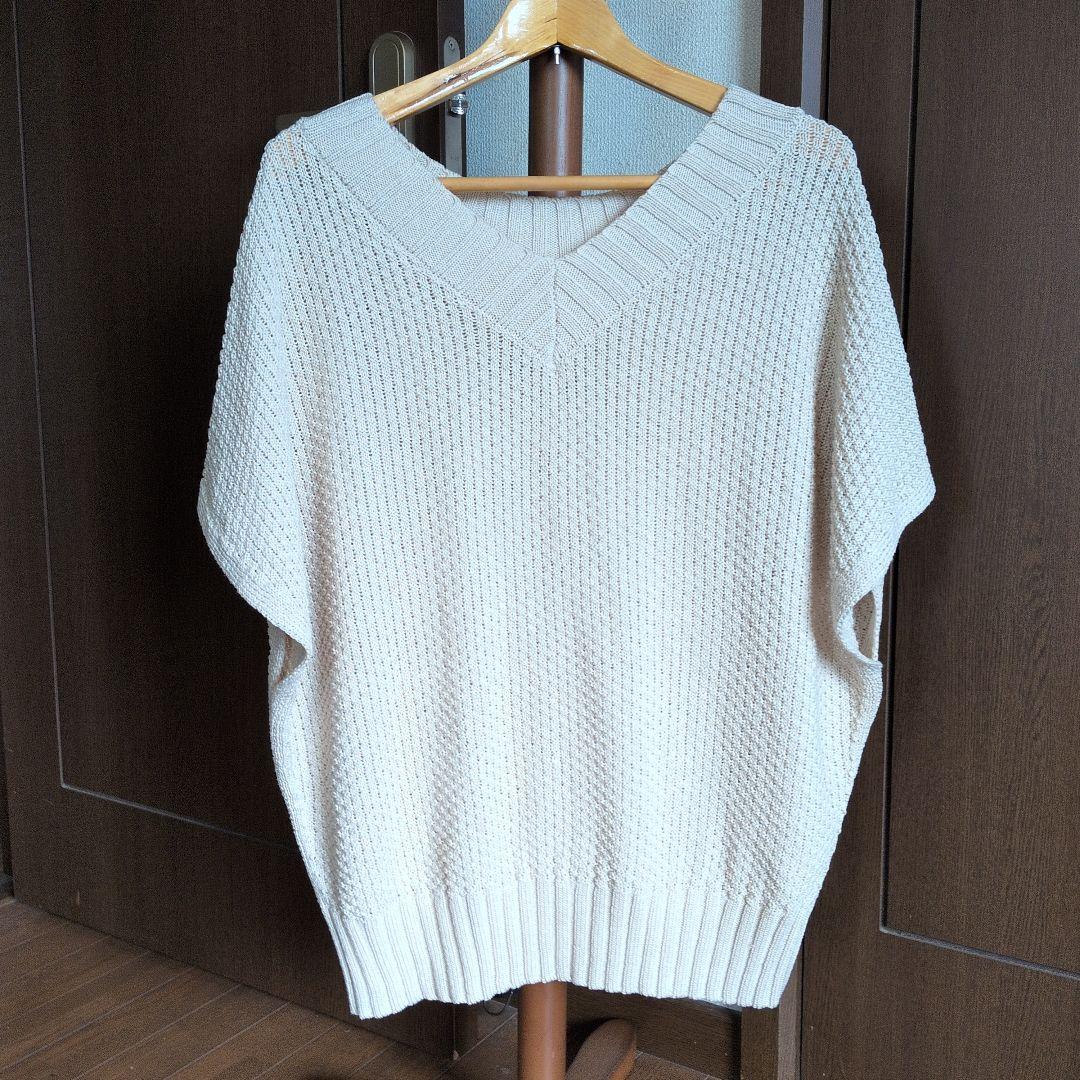 risa様専用！レプシィム美品！5ゲージカノコ　Vネック　プルオーバー F — image 2