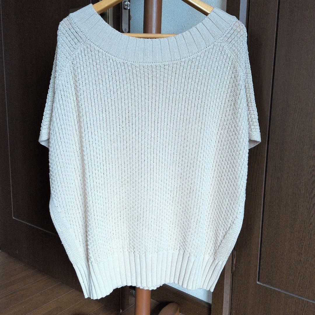 risa様専用！レプシィム美品！5ゲージカノコ　Vネック　プルオーバー F — image 3