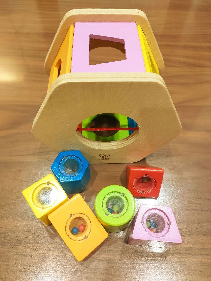 【半額以下】Hape 木製 知育玩具 型はめパズル — image 2