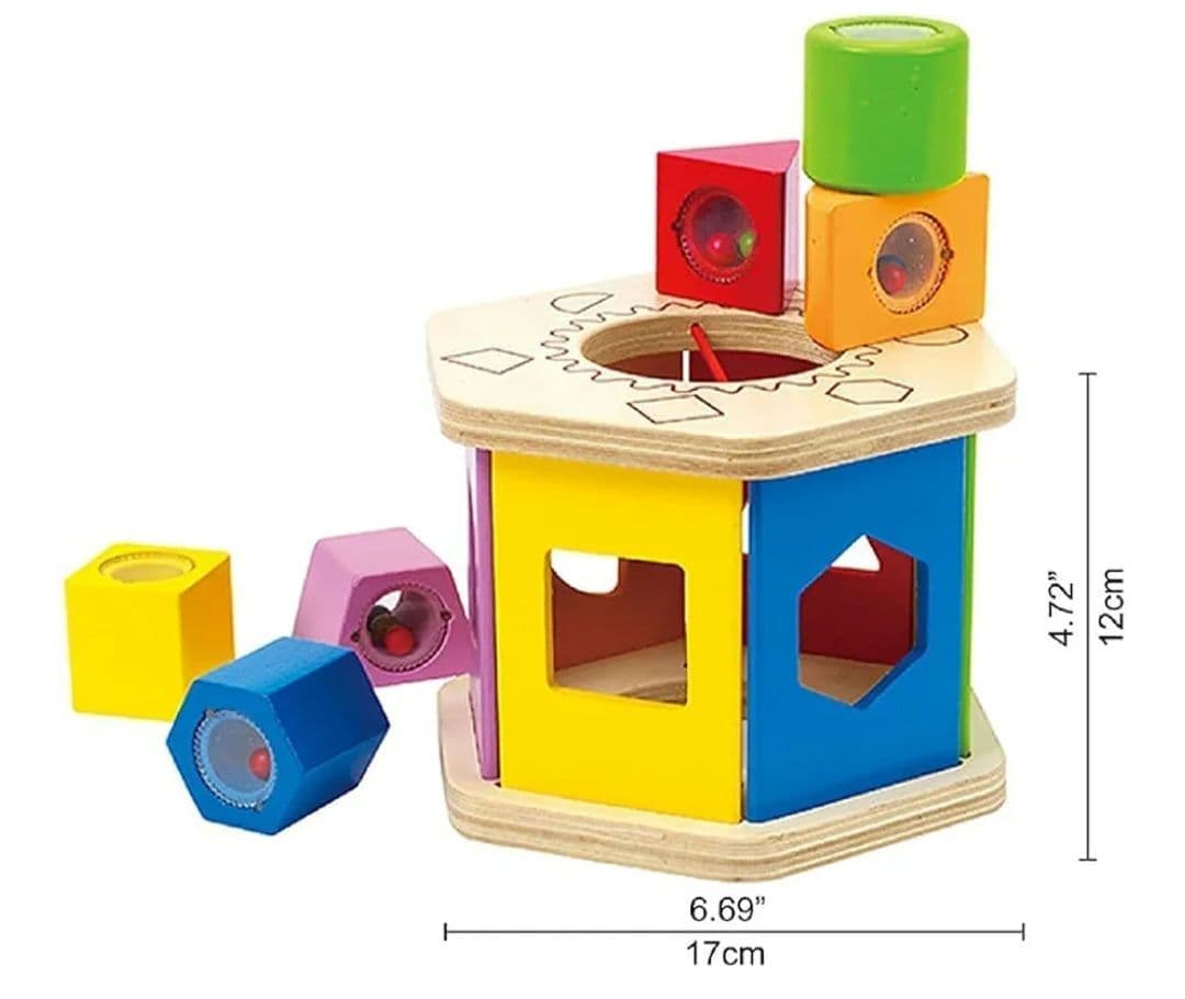 【半額以下】Hape 木製 知育玩具 型はめパズル — image 4