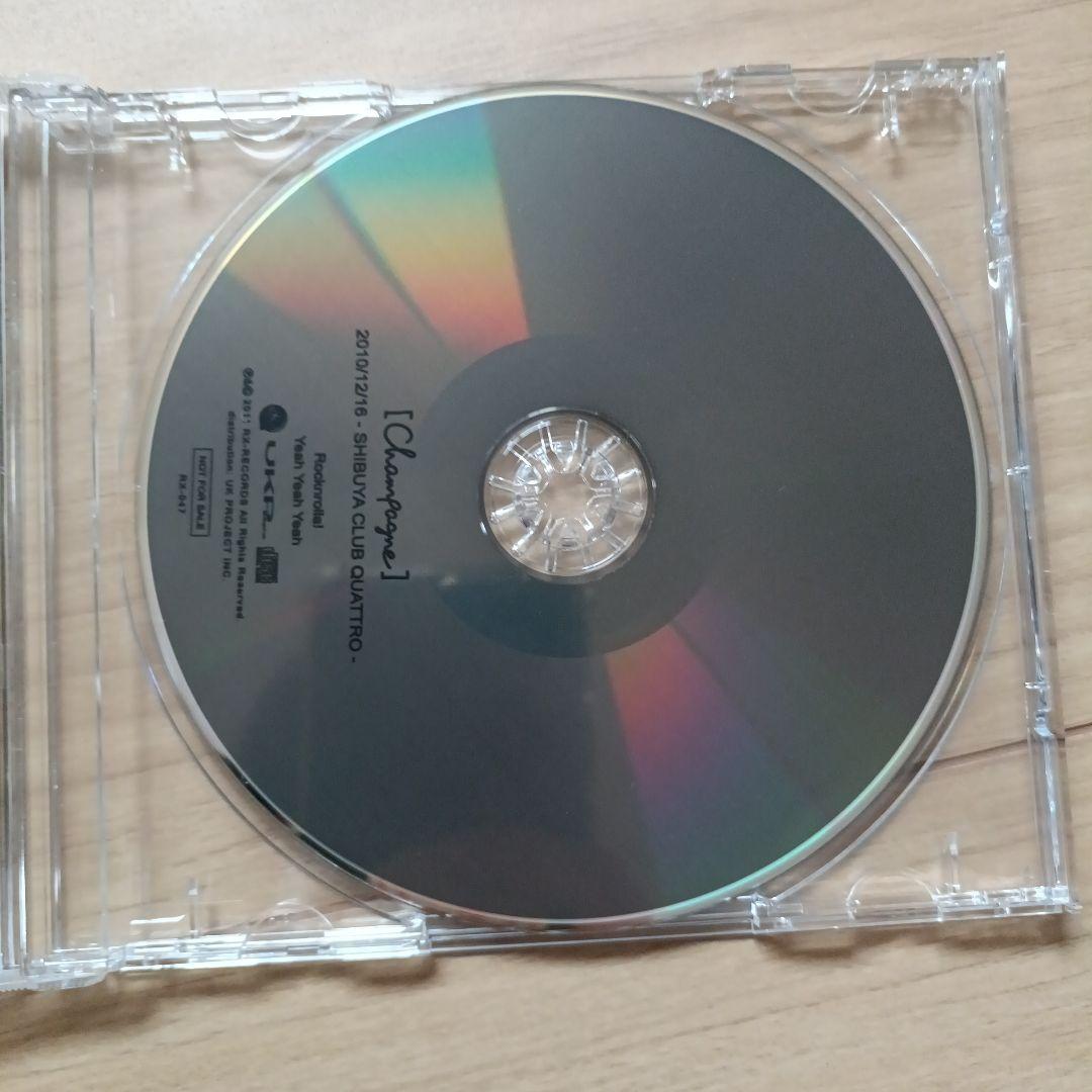 Champagne CD SHIBUYA CLUB QUATTRO — image 2